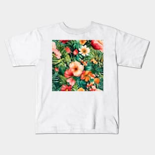 Beautiful Floral Patterns Kids T-Shirt